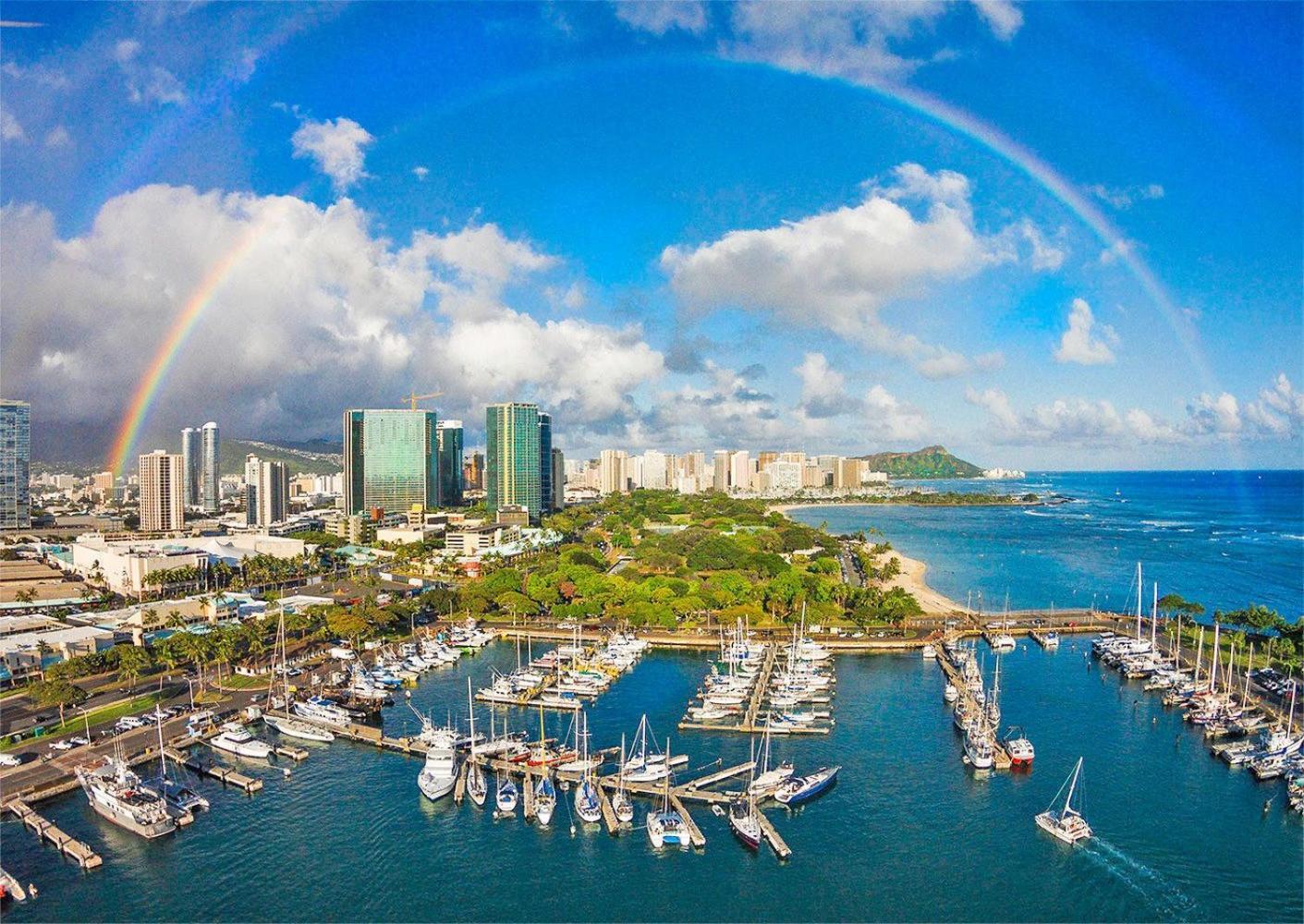 Ilikai Tower 1127 Yacht Harbor View 1Br Lägenhet Honolulu Exteriör bild