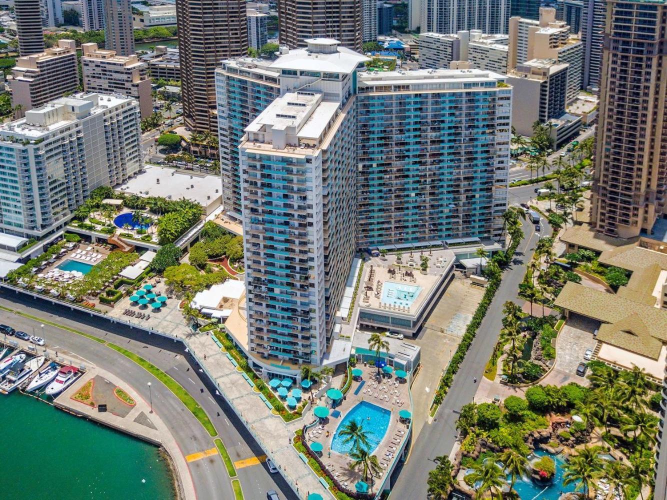 Ilikai Tower 1127 Yacht Harbor View 1Br Lägenhet Honolulu Exteriör bild